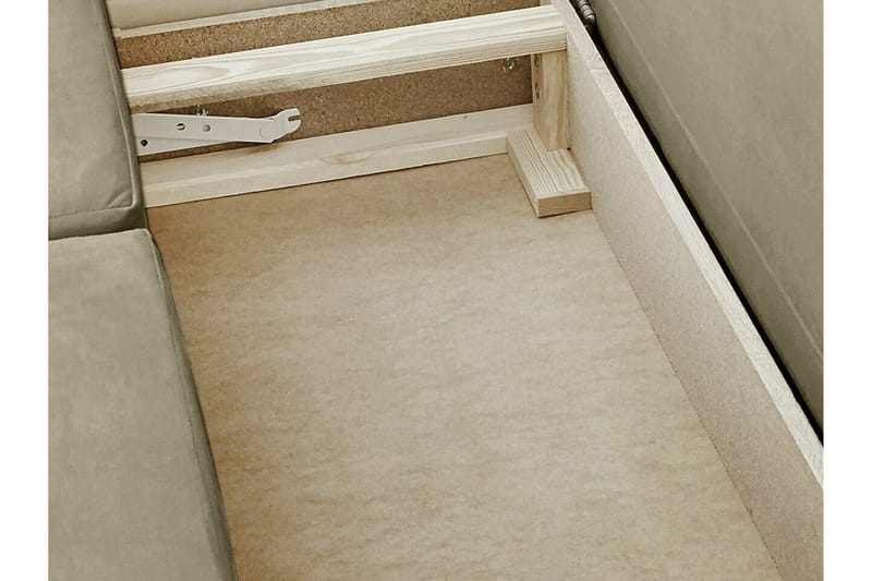 Knocklong 2-sits Bäddsoffa Brown - Products - Möbler - Soffa - Bäddsoffa - Bäddsoffa längsbäddad