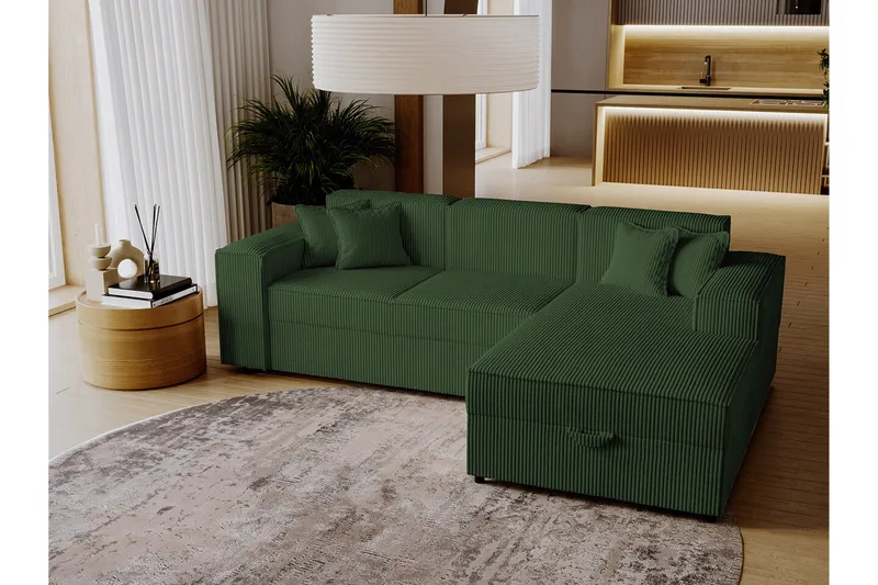Knocklong 3-sits Hörnbäddsoffa - Products - Möbler - Soffa - Bäddsoffa - Bäddsoffa divan