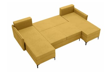 Knocklong 4-sits Hörnbäddsoffa - Grå - Products - Möbler - Soffa - Bäddsoffa - U bäddsoffa