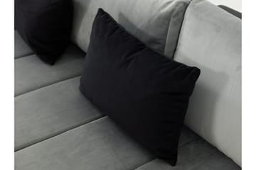 Naoma Divanbäddsoffa 310x175x83 cm - Grå - Products - Möbler - Soffa - Bäddsoffa - Bäddsoffa divan