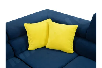 Reginia Bäddsoffa m. Divan och Schäslong Förvaring 4-sits - Brun - Products - Möbler - Soffa - Bäddsoffa - Bäddsoffa divan