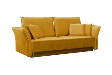 Staffin 3-sits Bäddsoffa Yellow - Products - Möbler - Soffa - Bäddsoffa - 3 sits bäddsoffa