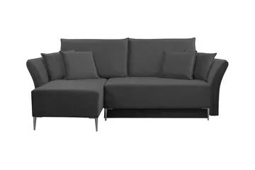 Staffin 3-sits Hörnbäddsoffa Dark grey - Products - Möbler - Soffa - Bäddsoffa - Bäddsoffa divan