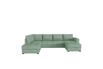 Taberk Bäddsoffa med Divan och Schäslong 4-sits i Bouclé