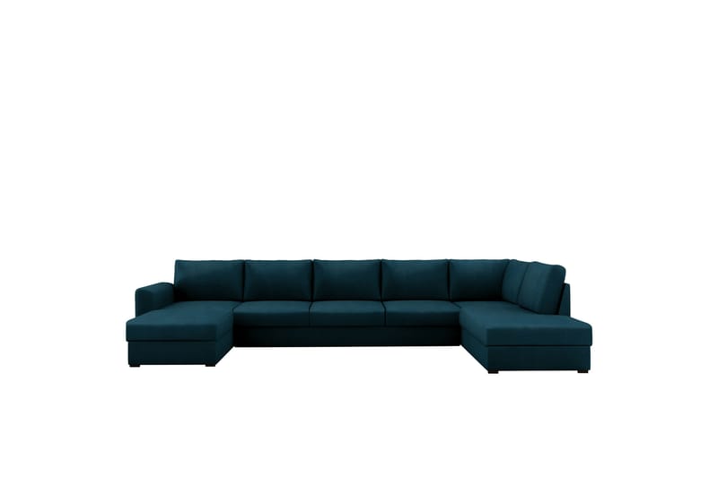 Taberk Bäddsoffa med Divan och Schäslong 5-sits - Marinblå - Products - Möbler - Soffa - Bäddsoffa - Bäddsoffa divan