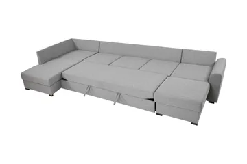 Taberk Bäddsoffa med Divan och Schäslong 5-sits - Rosa - Products - Möbler - Soffa - Bäddsoffa - Bäddsoffa divan