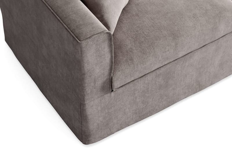 Travstad 3-sits Bäddsoffa med HVILA Bäddmadrass 140x200 cm Polyesterskum Vändbar Sommar & Vintersida och Tvättbar klädsel - Grå/Vit - Products - Möbler - Soffa - Bäddsoffa - 3 sits bäddsoffa