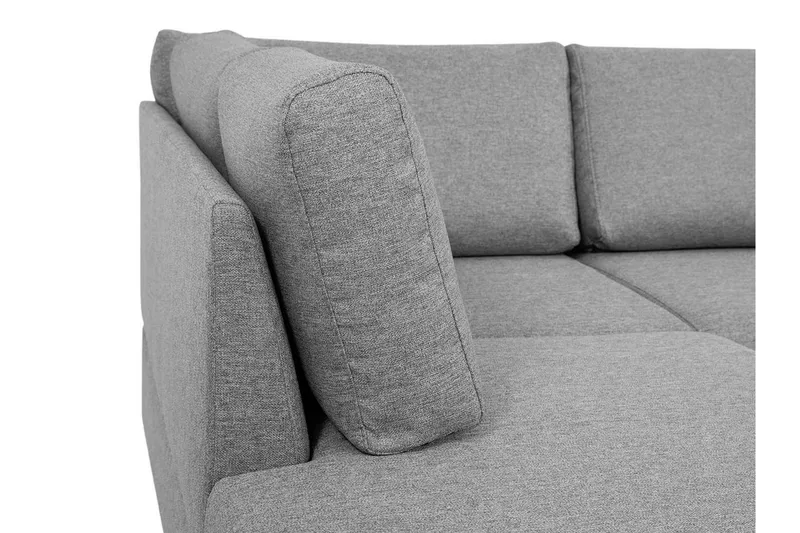 Wilma 6-sits Bäddsoffa - Mörkgrå/Svart - Products - Möbler - Soffa - Bäddsoffa - Bäddsoffa längsbäddad