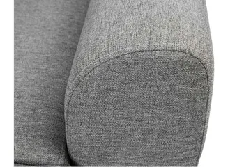 Wilma 6-sits Bäddsoffa - Mörkgrå/Svart - Products - Möbler - Soffa - Bäddsoffa - Bäddsoffa längsbäddad