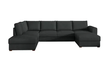 Wilma Stor 6-sits U-formad Bäddsoffa med Förvaring