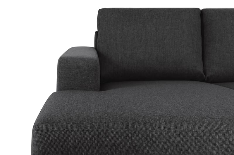 Crazy 5-sits Högervänd U-formad X-Large Soffa med Divan och Schäslong i Tyg - Antracit - Products - Möbler - Soffa - U-soffa