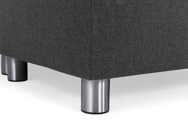 Crazy 5-sits Högervänd U-formad X-Large Soffa med Divan och Schäslong i Tyg - Antracit - Products - Möbler - Soffa - U-soffa