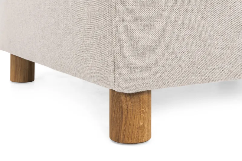Crazy 5-sits Högervänd U-formad X-Large Soffa med Divan och Schäslong i Tyg - Beige - Products - Möbler - Soffa - U-soffa