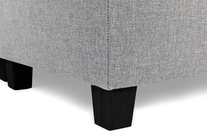 Crazy 5-sits Högervänd U-formad X-Large Soffa med Divan och Schäslong i Tyg - Grå - Products - Möbler - Soffa - U-soffa