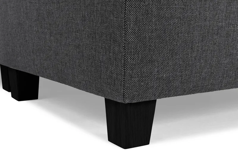 Crazy 6-sits Vändbar L-formad X-Large Hörnsoffa i Tyg - Mörkgrå - Products - Möbler - Soffa - Hörnsoffa