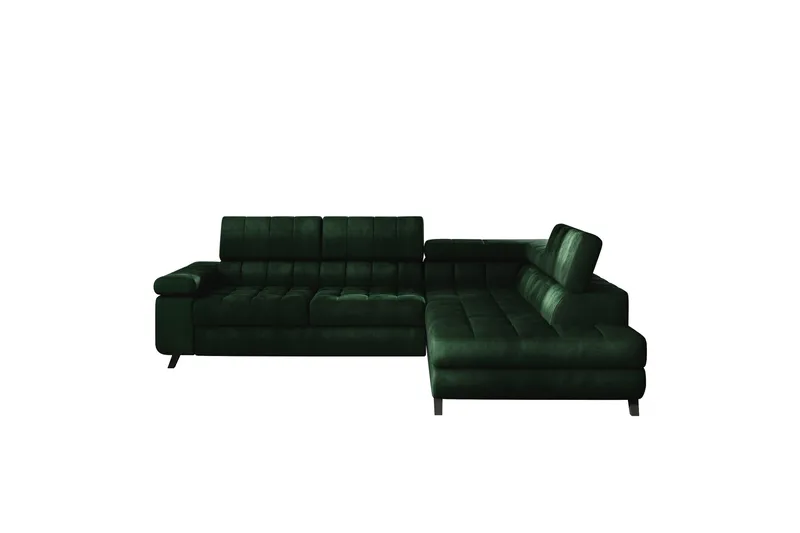 Amshyttan Soffa med Schäslong 3-sits, Grön
