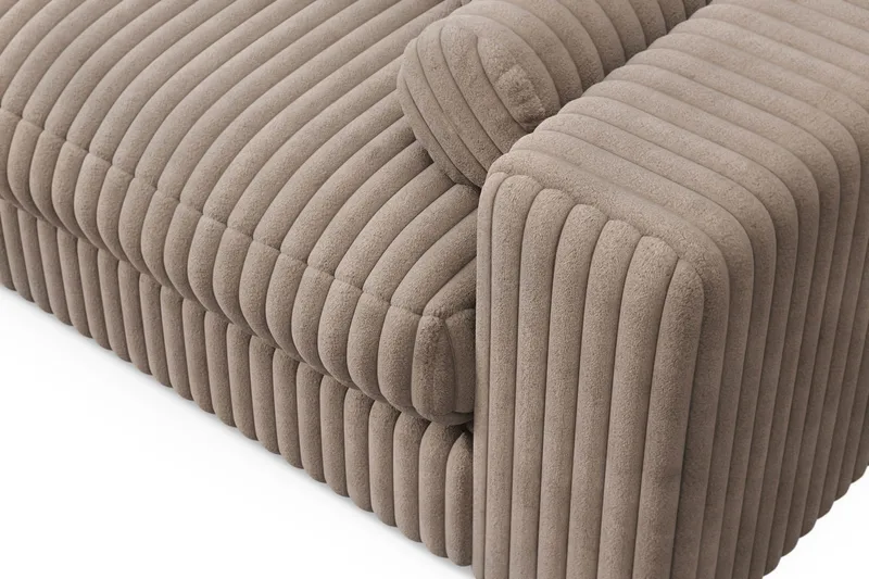 Arken Lyx 4-sits Vändbar L-formad Djup Divansoffa i Manchester - Greige - Products - Möbler - Soffa - Divansoffa & schäslongsoffa - 4 sits soffa med divan