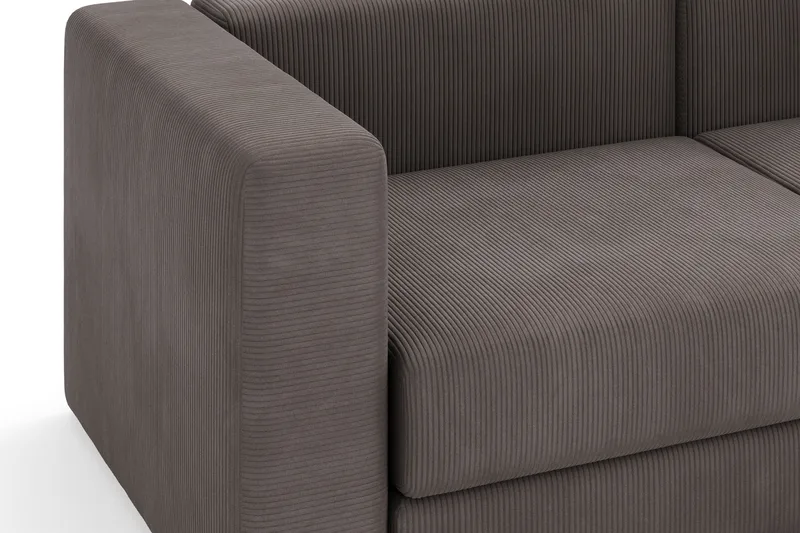 Hagblom 4-sits Divansoffa med Förvaring Vändbar - Mörkgrå - Products - Möbler - Soffa - Divansoffa & schäslongsoffa - 4 sits soffa med divan