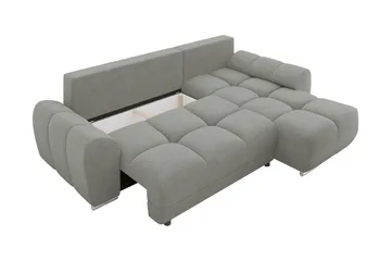 Simerly Soffa med Divan 3-sits - Beige - Products - Möbler - Soffa - Divansoffa & schäslongsoffa - 3 sits soffa med divan