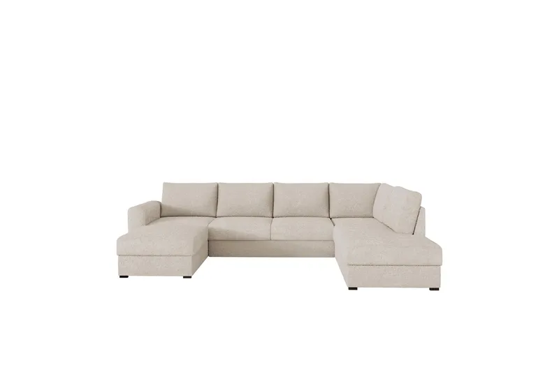 Taberk Soffa med Divan och Schäslong 4-sits - Beige - Products - Möbler - Soffa - Divansoffa & schäslongsoffa - 4 sits soffa med divan