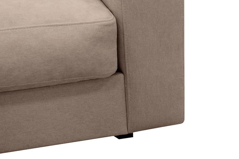 Valencia Extra Djup 4-sits Soffa med Schäslong Vänster - Mörkbrun - Products - Möbler - Soffa - Divansoffa & schäslongsoffa - 4 sits soffa med divan