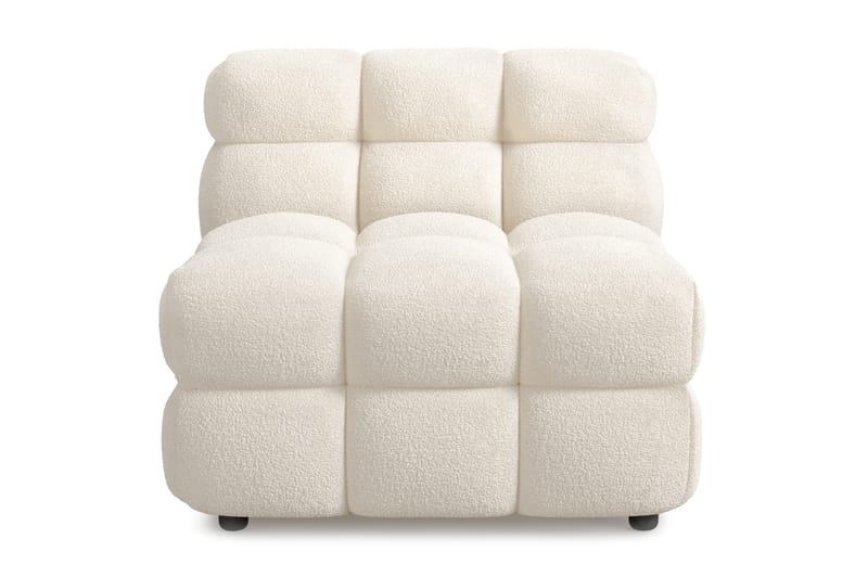 Elise Bubblig Soffgrupp 3-sits Soffa + Fåtölj - Vit - Products - Möbler - Soffa - Soffgrupp