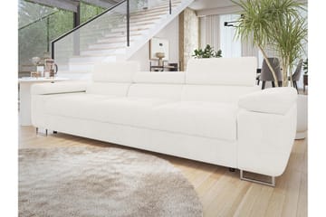 Gabina Soffa 3-sits - Vit - Products - Möbler - Soffa - 3 sits soffa