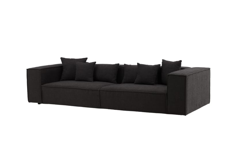 Gillholmen Soffa 3-sits - Svart/Mörkgrå - Products - Möbler - Soffa - 3 sits soffa