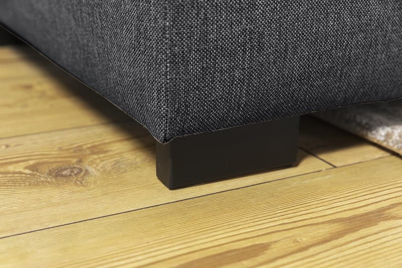 Crazy 6-sits Vänstervänd U-formad X-Large Hörnsoffa med divan i Tyg - Mörkgrå - Products - Möbler - Soffa - Hörnsoffa - Hörnsoffa med divan