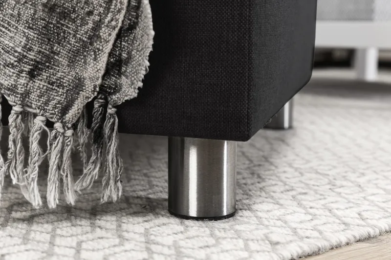 Crazy 7-sits Vändbar U-formad XX-Large Hörnsoffa med divan i Tyg - Mörkgrå / Antracit - Products - Möbler - Soffa - Hörnsoffa - Hörnsoffa med divan