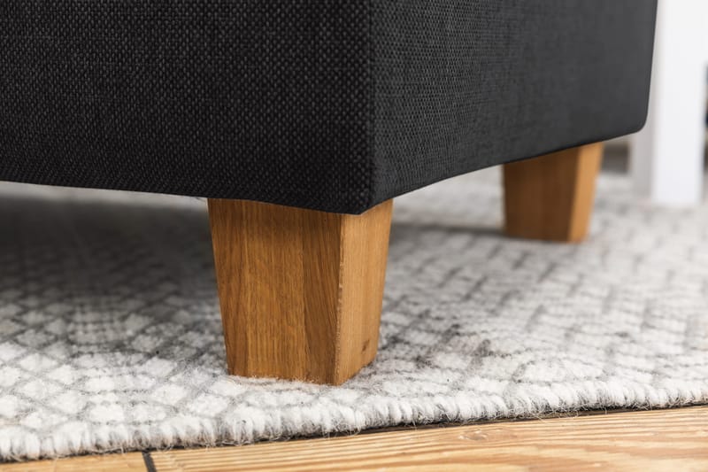 Crazy 7-sits Vändbar U-formad XX-Large Hörnsoffa med divan i Tyg - Mörkgrå / Antracit - Products - Möbler - Soffa - Hörnsoffa - Hörnsoffa med divan