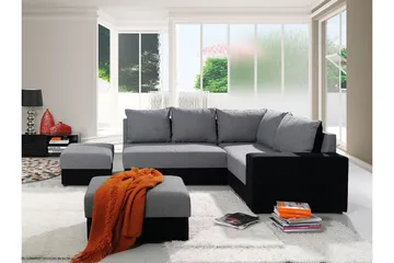 Julissa Hörnsoffa 210x190x80 cm - Grå - Products - Möbler - Soffa - Hörnsoffa