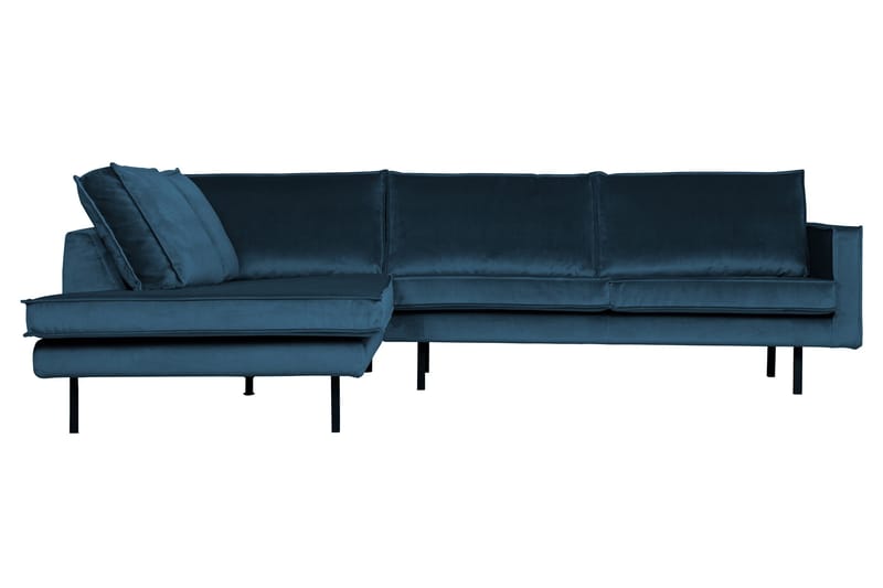 Lissbon Hörnsoffa - Blå - Products - Möbler - Soffa - Sammetssoffa