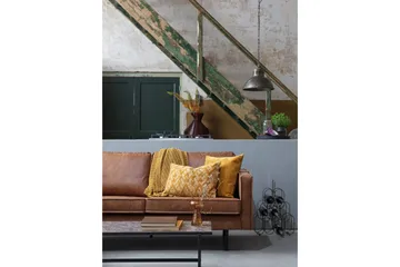 Lissbon Hörnsoffa - Cognac - Products - Möbler - Soffa - Skinnsoffa