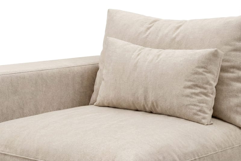 Dubai Armstöd Vänster i Chenille - Beige - Products - Möbler - Soffa - Modulsoffa - Övriga moduler till modulsoffa