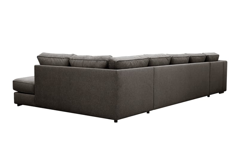 Optus 6-sits U-soffa med Divan och schäslong vänster - Mörkgrå - Products - Möbler - Soffa - U-soffa