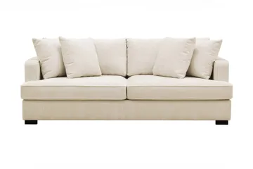 Rossita 3-sits Djup Soffa i Chenille, Beige