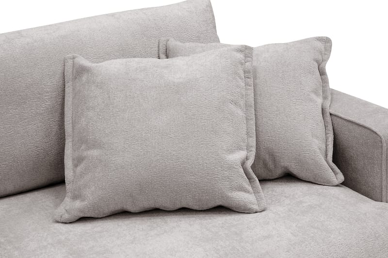 Rossita Lyx 2,5-sits Extra djup Soffa i Chenille - Grå/Brun - Products - Möbler - Soffa - 3 sits soffa