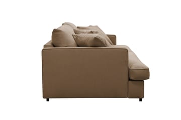 Rossita Lyx 2,5-sits Extra djup Soffa i Manchester - Ljusbrun - Products - Möbler - Soffa - 3 sits soffa