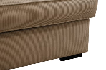 Rossita Lyx 2,5-sits Extra djup Soffa i Manchester - Ljusbrun - Products - Möbler - Soffa - 3 sits soffa