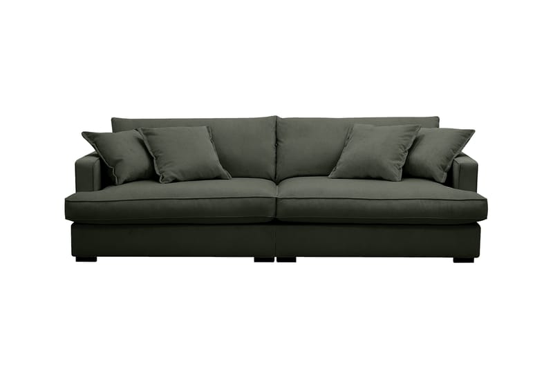 Rossita Lyx 3-sits Extra djup Soffa i Manchester - Mörkgrön - Products - Möbler - Soffa - 3 sits soffa