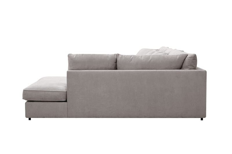Rossita Lyx 5-sits Vänstervänd U-formad Extra djup Soffa med Divan och Schäslong i Chenille - Grå/Brun - Products - Möbler - Soffa - U-soffa