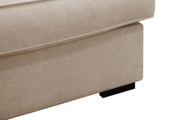 Rossita Lyx 5-sits Vänstervänd U-formad Extra djup Soffa med Divan och Schäslong i Tyg - Ljusbrun - Products - Möbler - Soffa - U-soffa