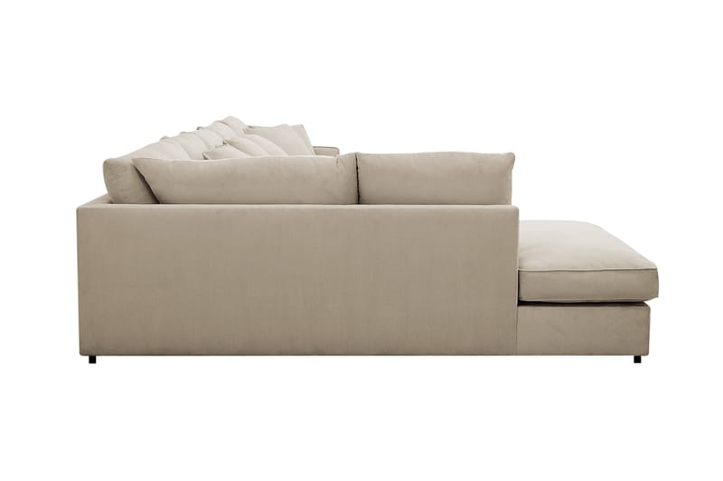 Rossita Lyx 6-sits Högervänd U-formad Extra djup Soffa med Divan och Schäslong i Manchester - Kräm - Products - Möbler - Soffa - U-soffa