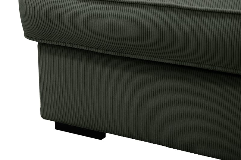 Rossita Lyx 6-sits Högervänd U-formad Extra djup Soffa med Divan och Schäslong i Manchester - Mörkgrön - Products - Möbler - Soffa - U-soffa
