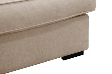 Rossita Lyx 6-sits Högervänd U-formad Extra djup Soffa med Divan och Schäslong i Tyg - Ljusbrun - Products - Möbler - Soffa - U-soffa
