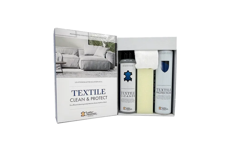 Textile Clean & Protect Kit - Leather Master - Products - Möbler - Soffa - Sofftillbehör - Rengöring soffa - Möbelvård till tyg