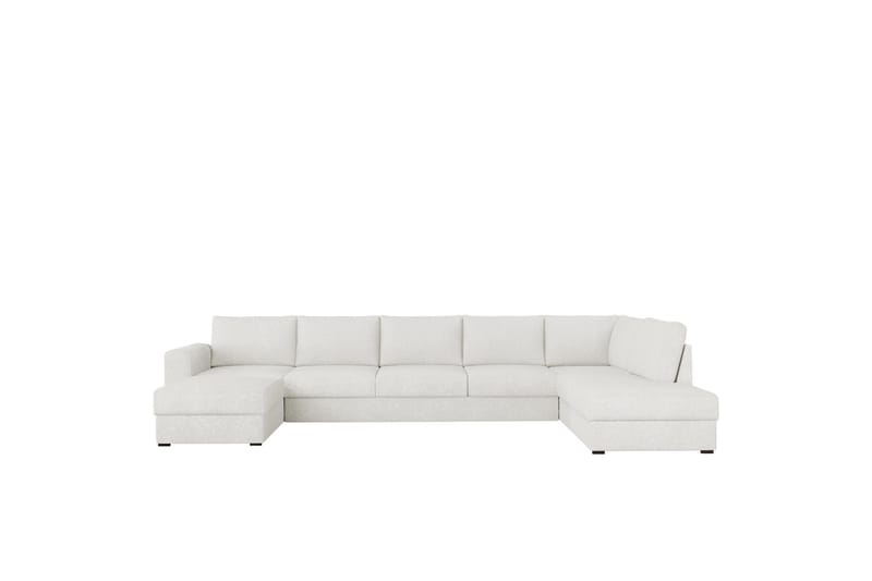 Taberk Soffa med Divan och Schäslong 5-sits - Vit - Products - Möbler - Soffa - U-soffa