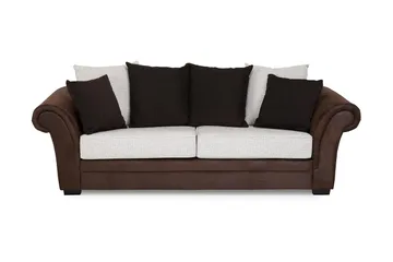 Toronto 3-sits Soffa - Brun/Beige - Products - Möbler - Soffa - Skinnsoffa