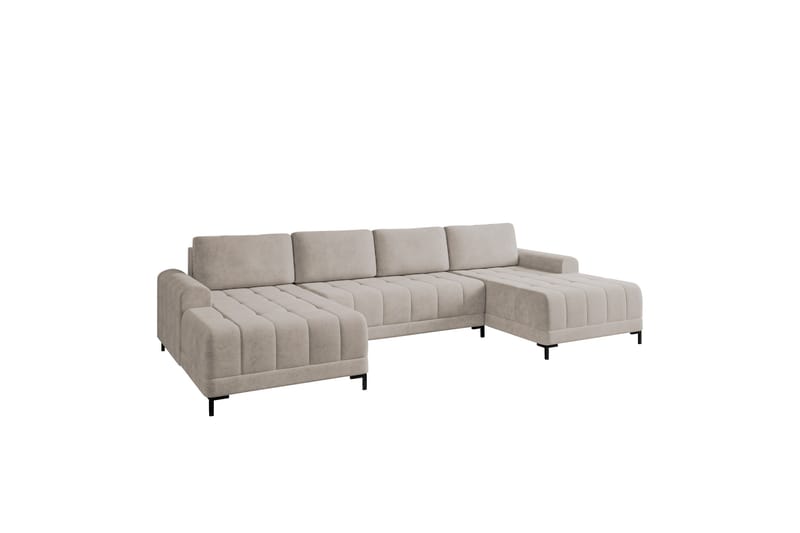 Vilshult Soffa Dubbeldivan 4-sits, Beige